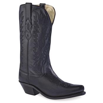 Old West Cowgirl Fashion Wear Boots - Olbrook - Black